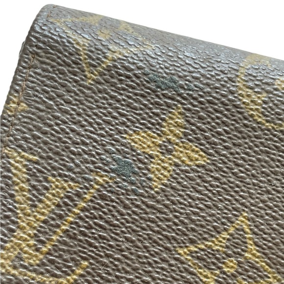 Louis Vuitton Classic Brown Monogram Wallet w COA - Picture 4 of 12